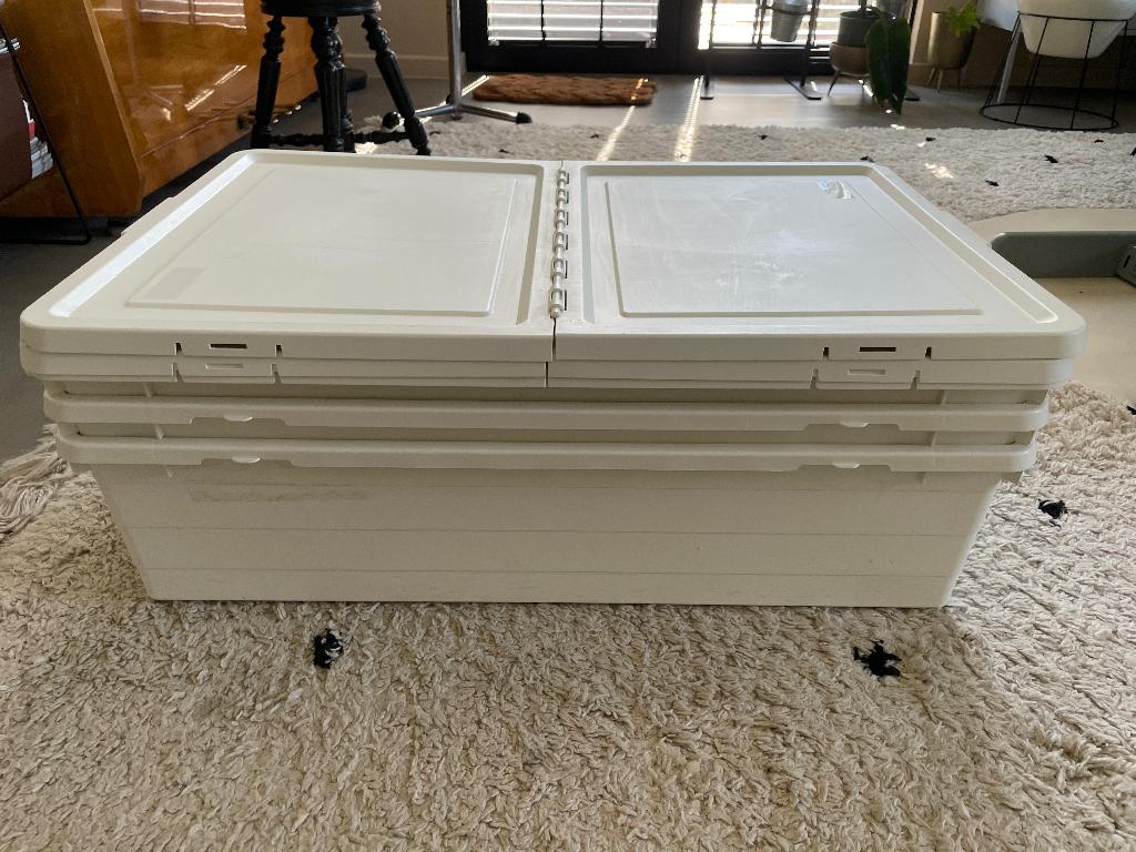 3 Sockerbit IKEA opbergdozen, Huis en Inrichting, Ophalen, Zo goed als nieuw