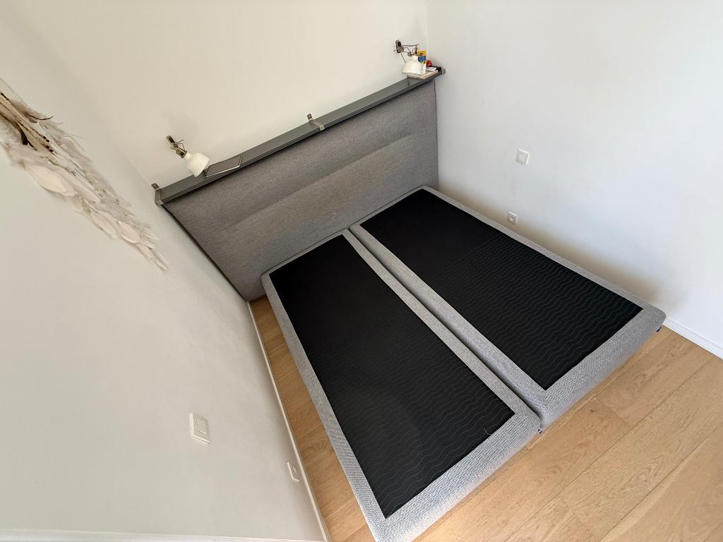 Boxspring / tweepersoonsbed 180x200, Ophalen, Tweepersoons, Zo goed als nieuw, 180 cm