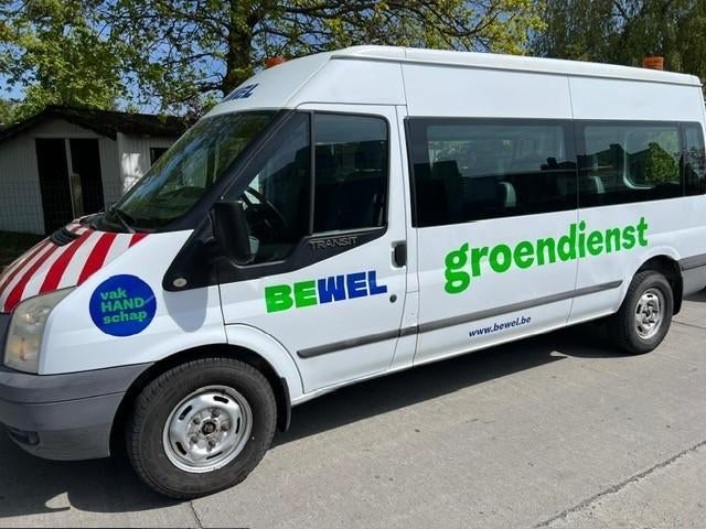 Ford Transit 2.2 D lichte vracht (9 plaatsen), Auto's, Bestelwagens en Lichte vracht, Bedrijf, Te koop, Airbags, Dakrails, Elektrische buitenspiegels