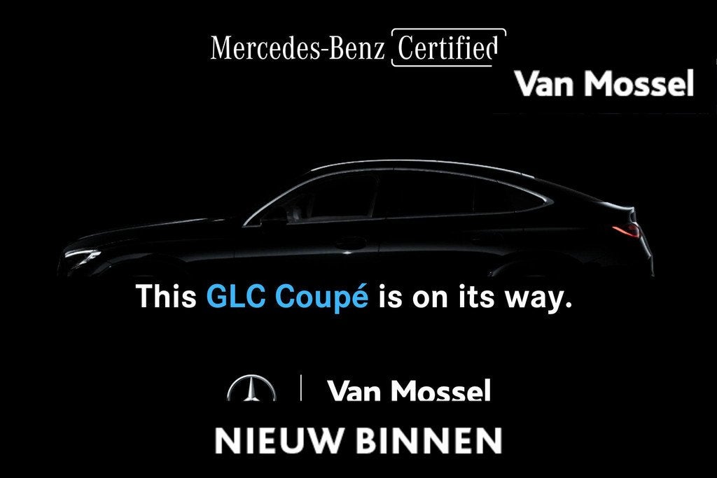 Mercedes-Benz GLC Coupé 200 4MATIC AMG Line + LEDER + SURRO, Auto's, Mercedes-Benz, Stof, Gebruikt, 4 cilinders, Bedrijf