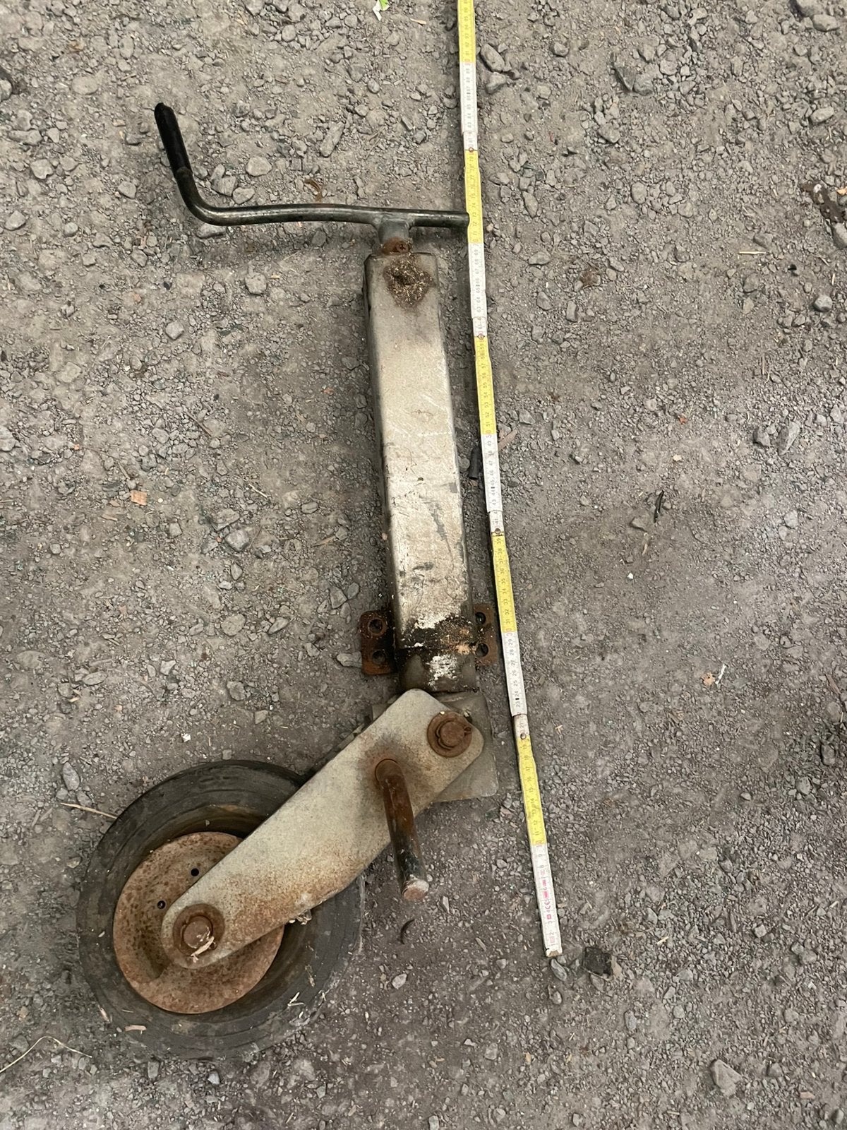 Grosse roue jocket, Enlèvement, Utilisé