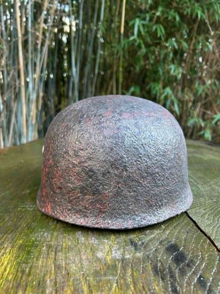 casque para allemand ww2 avec reste d'intérieur, Enlèvement ou Envoi, Autres