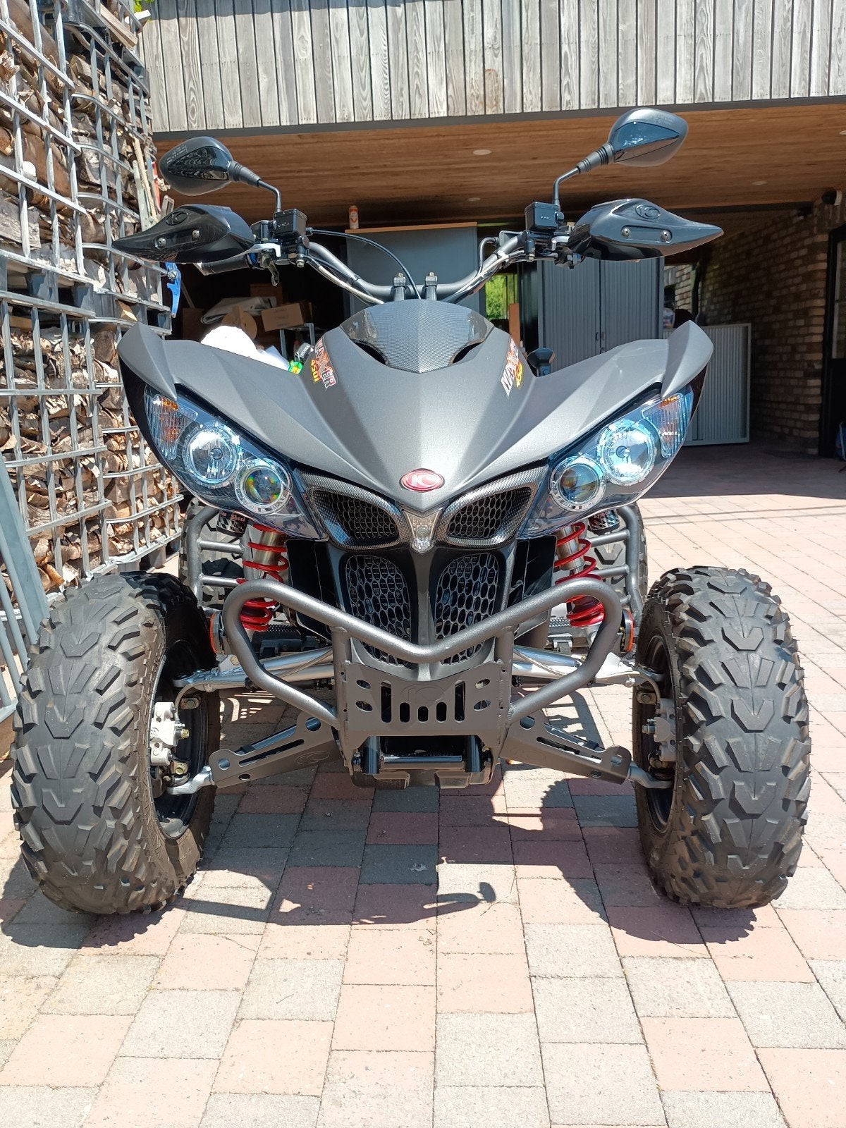 Quad KYMCO " Maxxer 450 i " État Show Room ️⚠️⚠️2000 Km️⚠️⚠️, 1 cylindre, 450 cm³, 12 à 35 kW