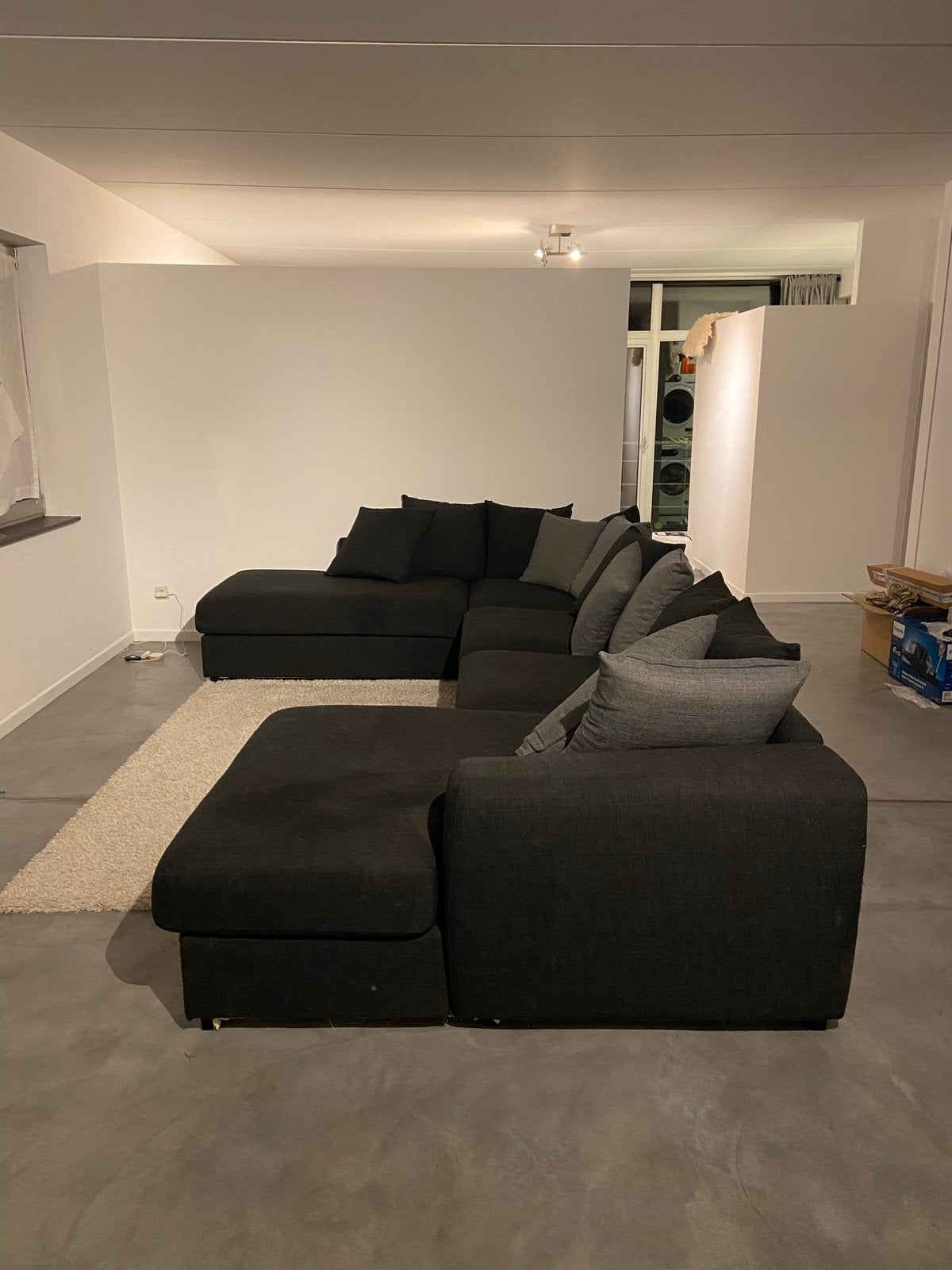 Grand siège en U, Maison & Meubles, Canapés | Salons, Banc d'angle, Quatre personnes ou plus, Enlèvement, Utilisé