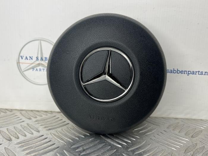 Airbag gauche (volant) d'un Mercedes C-Klasse, -, 3 mois de garantie, Utilisé, -