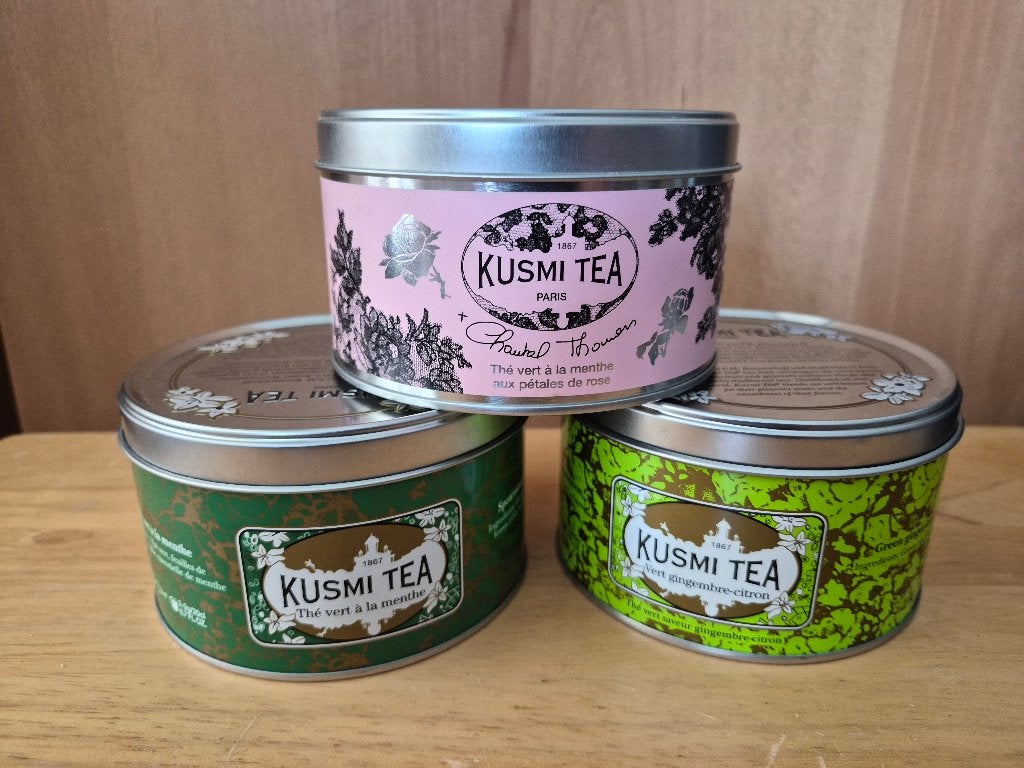 Lot boites Kusmi Tea, Enlèvement
