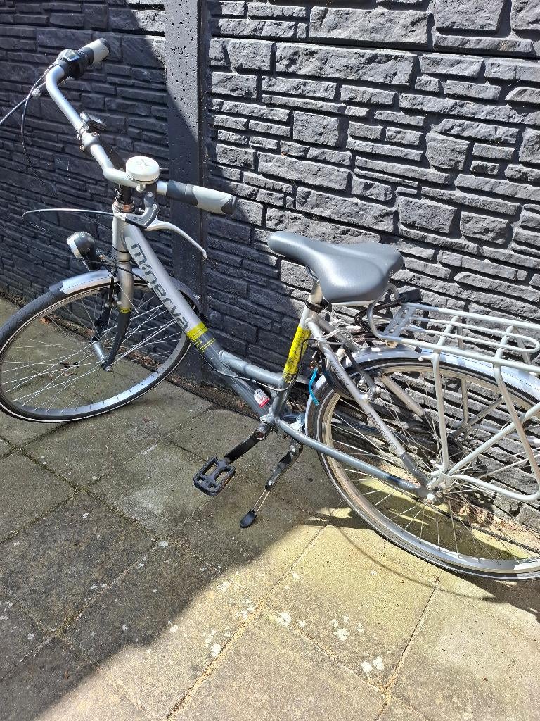 Fiets 26inch, Fietsen en Brommers, Gebruikt, Velgrem, Versnellingen, Minerva