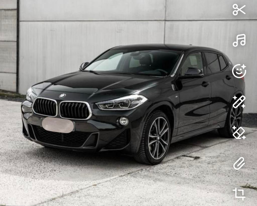 ️BMW X2 sDrive18d M-Pack à vendre️, Autos, Cuir, Noir, 5 portes, Automatique
