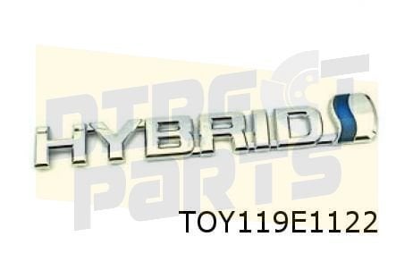 Toyota Auris embleem zijkant tekst ''Hybride'' Rechts Origin, Autos : Pièces & Accessoires, Neuf, -, -, Toyota