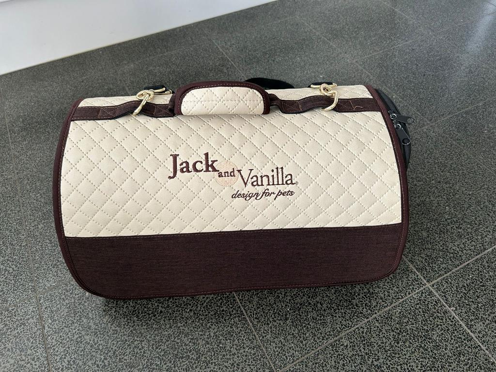 Draagtas jack and vanilla, Dieren en Toebehoren, Honden-accessoires, Ophalen, Gebruikt