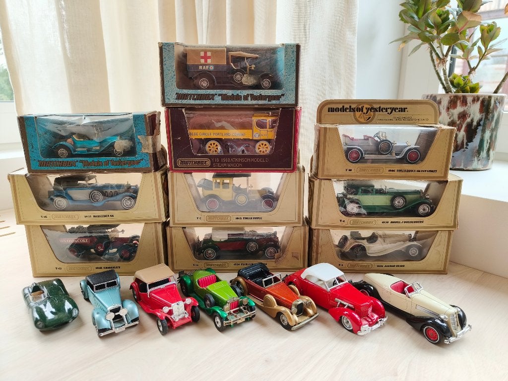 Matchbox Models Of Yesteryear collectie (17 auto's), Hobby en Vrije tijd, Modelauto's | Overige schalen, Ophalen of Verzenden