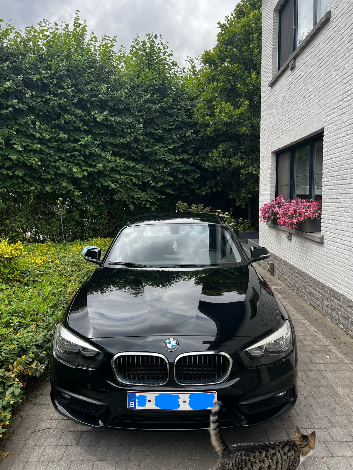 BMW 116I - 2016 - 160 000 km, Start-stop-systeem, 1 Reeks, 1600 cc, Leder en Stof