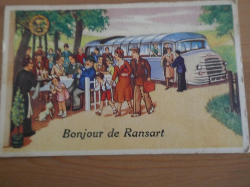 ransart bonjour de ransart, Enlèvement ou Envoi, Affranchie, Hainaut