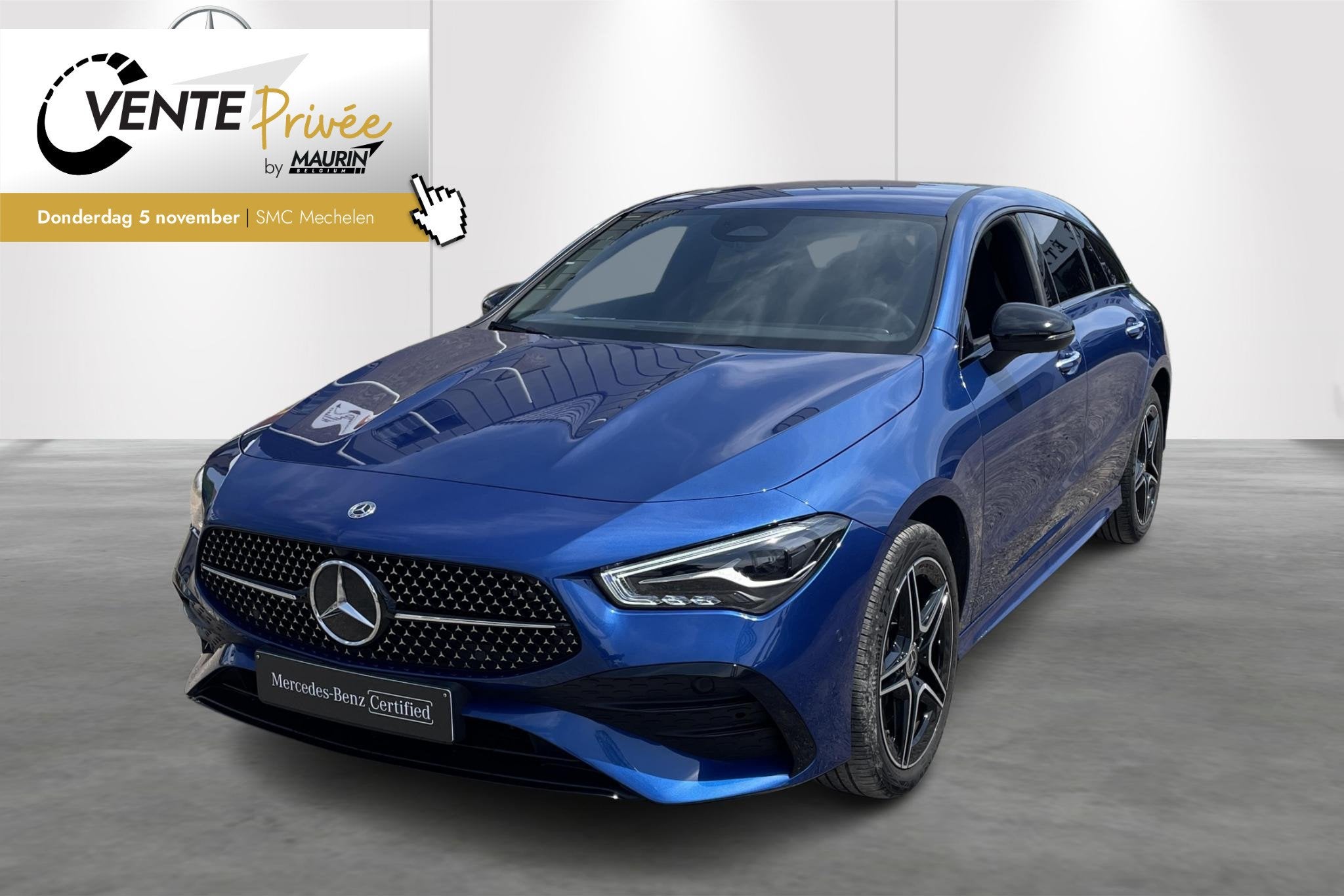 Mercedes-Benz CLA Shooting Brake CLA 250 e AMG Line Trekhaak, CLA, Stof, Gebruikt, 4 cilinders