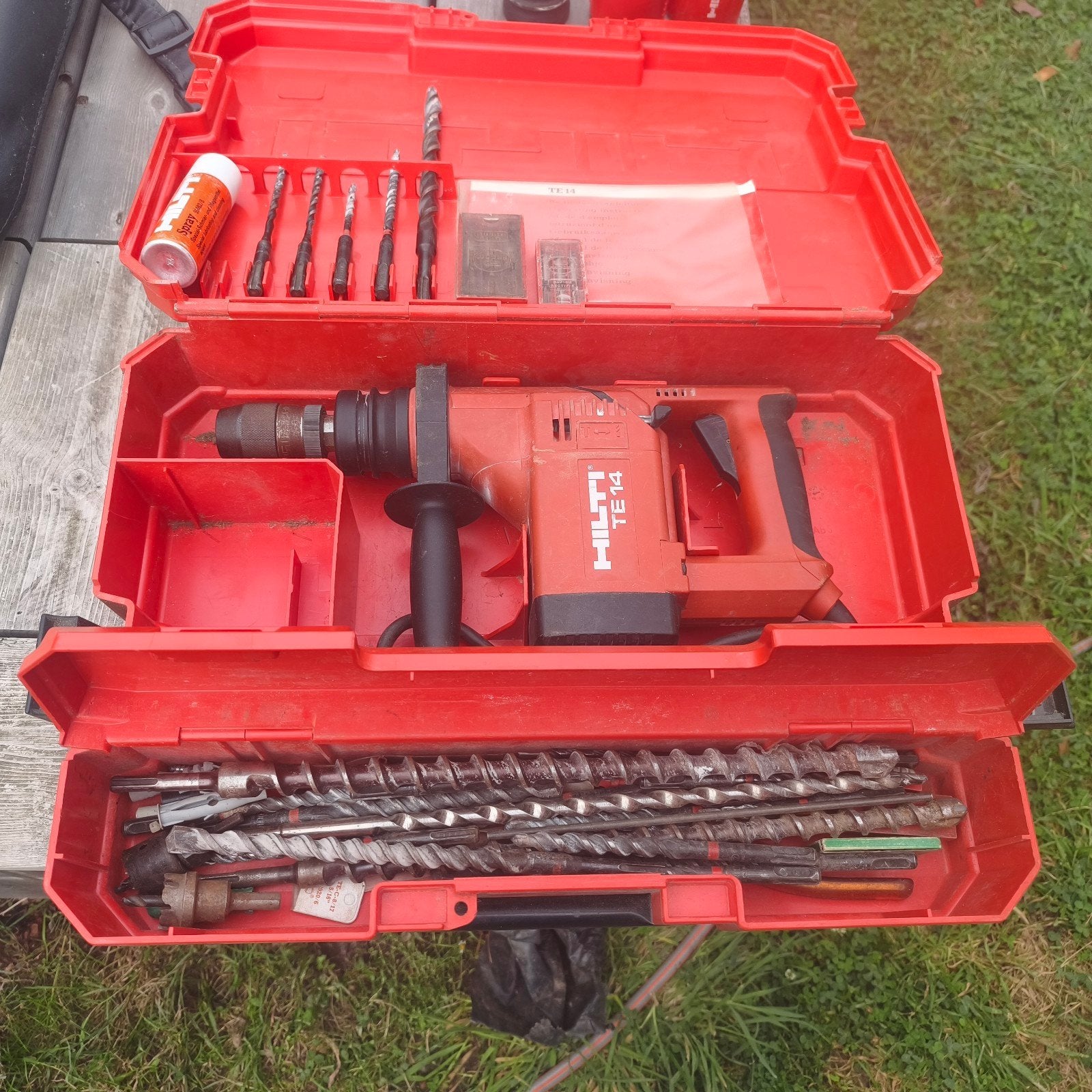 Perceuse HILTI TE 14, Bricolage & Construction, Outillage | Outillage à main, Enlèvement ou Envoi, Utilisé, Autres types, Hilti