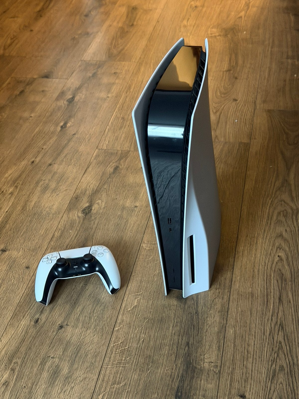 Console PlayStation 5 version disque + manette, Consoles de jeu & Jeux vidéo, Enlèvement, Comme neuf, Playstation 5