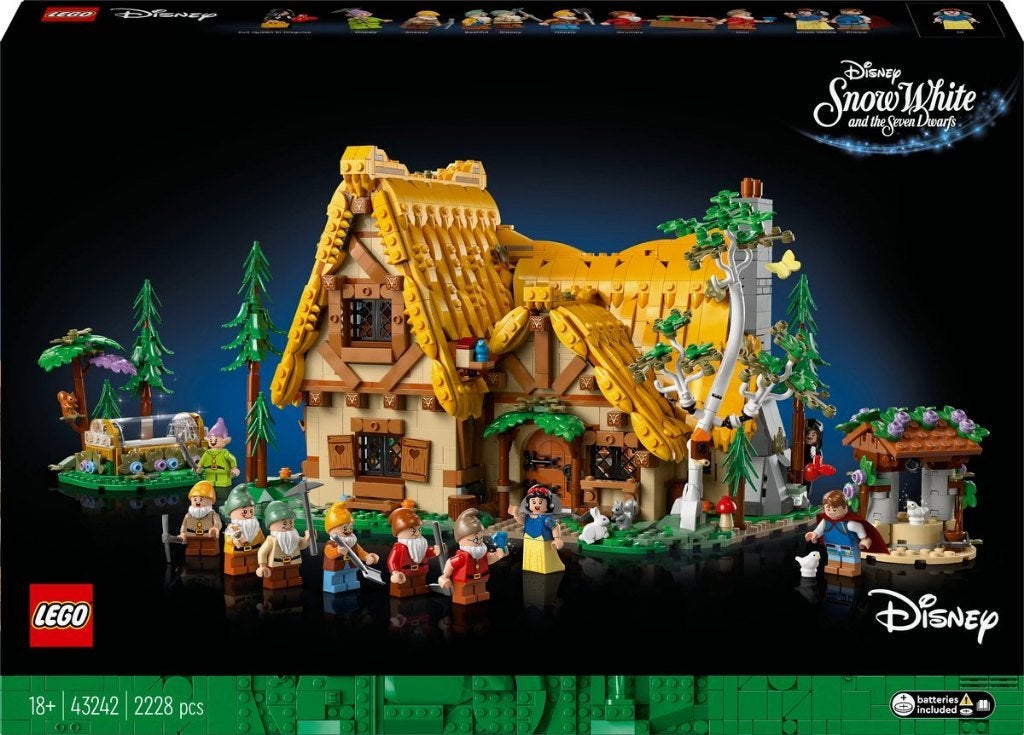 LEGO DISNEY 43242 Sneeuwwitje huisje - Nieuw, Lego, Nieuw, Ophalen of Verzenden, Disney
