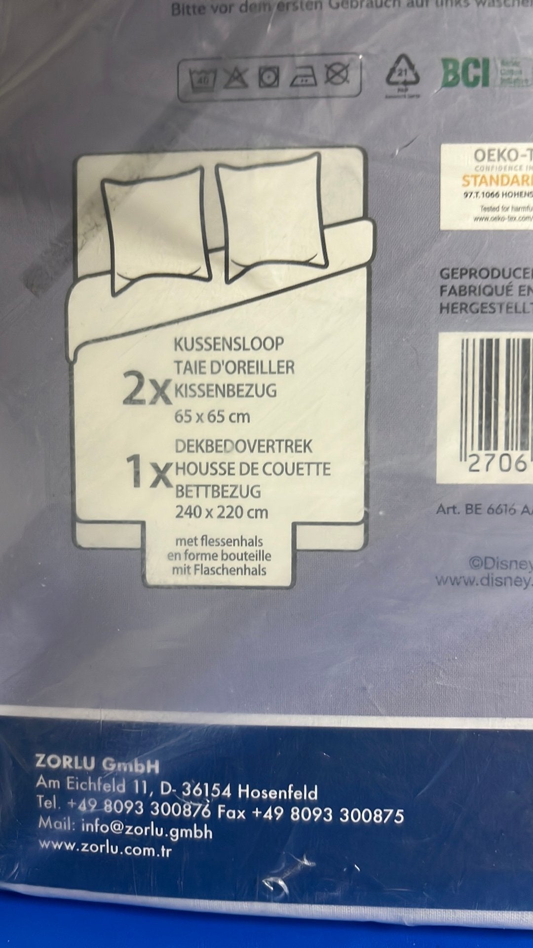 Dekbedovertrek cach te betalen bij afhaal, Ophalen, Zo goed als nieuw, Dekbedovertrek
