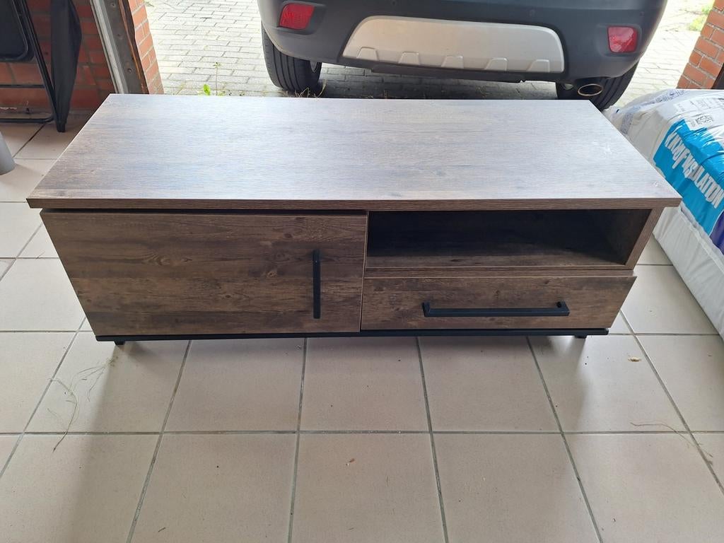 Table basse avec rangement - Comme neuve, 25 à 50 cm, Moins de 100 cm, Comme neuf, Enlèvement