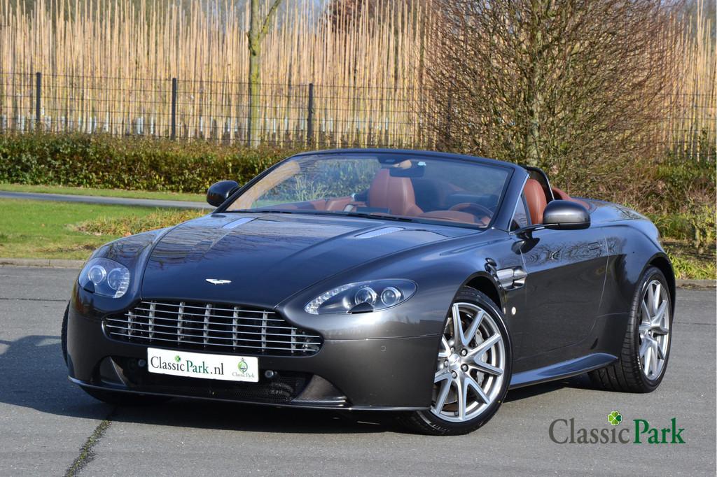 Aston Martin V8 VANTAGE S Roadster, Autos, Cuir, Entreprise, Cabriolet, Boîte manuelle