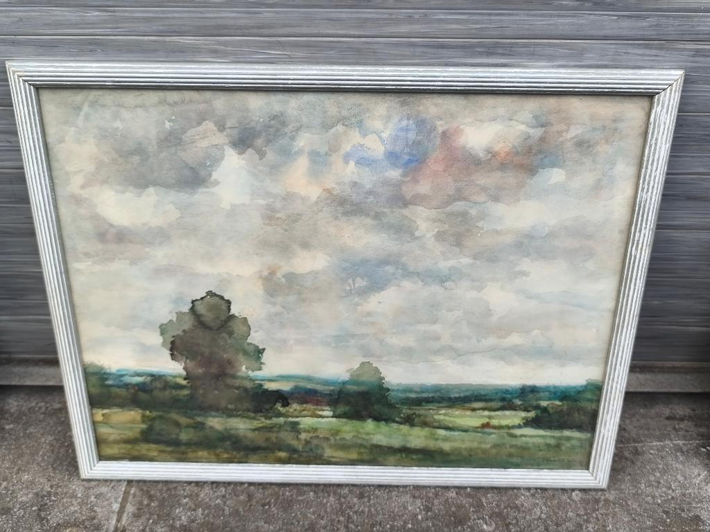 Aquarelle paysage signe frank will, Enlèvement ou Envoi
