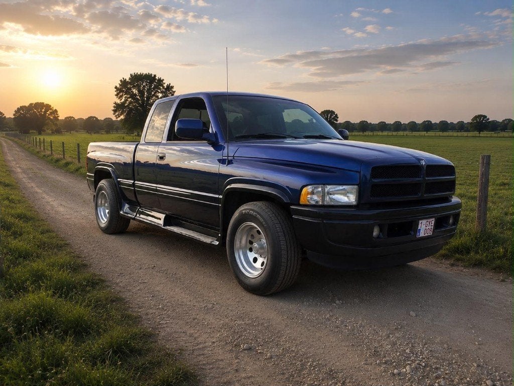 Dodge Ram pick up oldtimer, Autos, Cuir, Achat, Attache-remorque, Autres couleurs