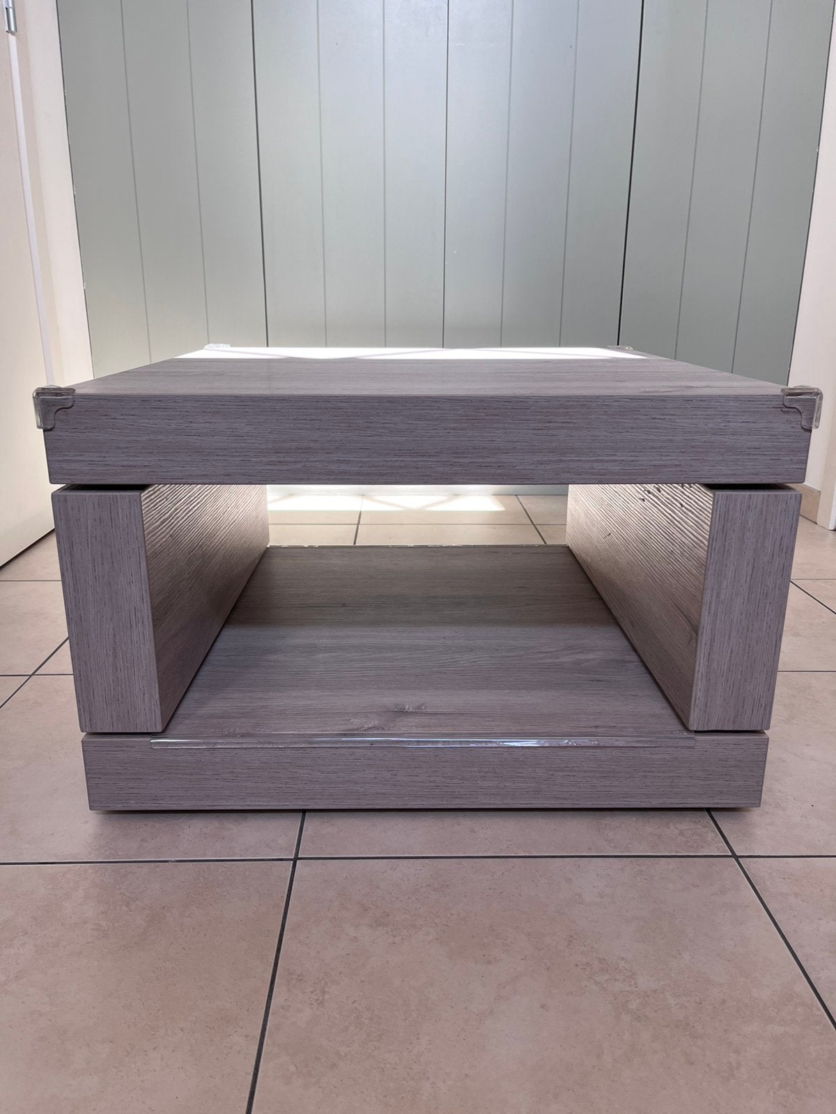 Table basse à vendre, Maison & Meubles, Tables | Tables d'appoint, Enlèvement, Utilisé, Carré