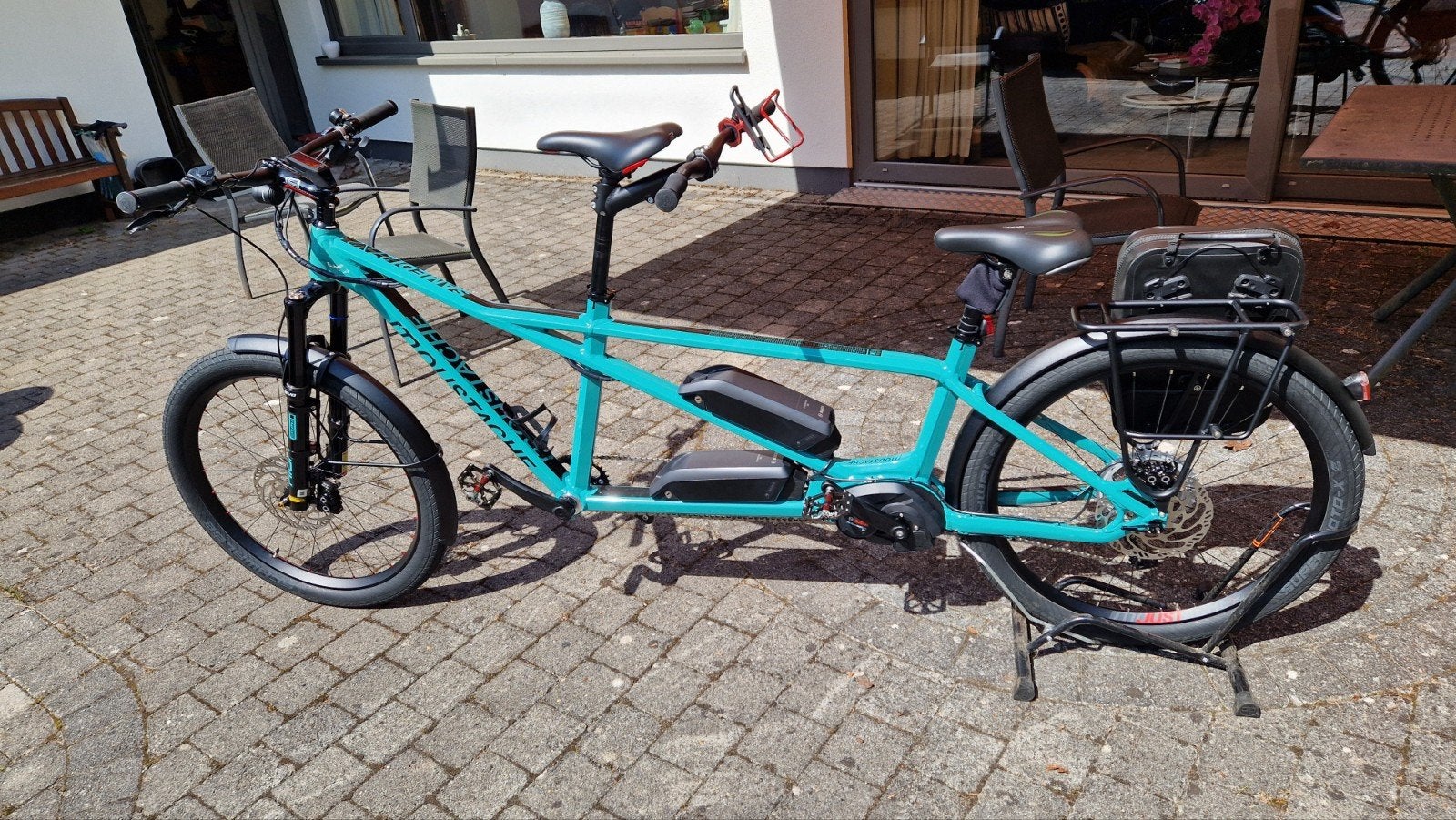 Tandem électrique Moustache samedi 27 x 2 comme neuf, Vélos & Vélomoteurs, Enlèvement