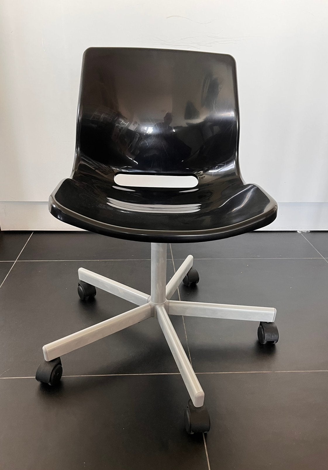 IKEA bureaustoel Snille zwart, Ophalen, Gebruikt, Zwart, Bureaustoel
