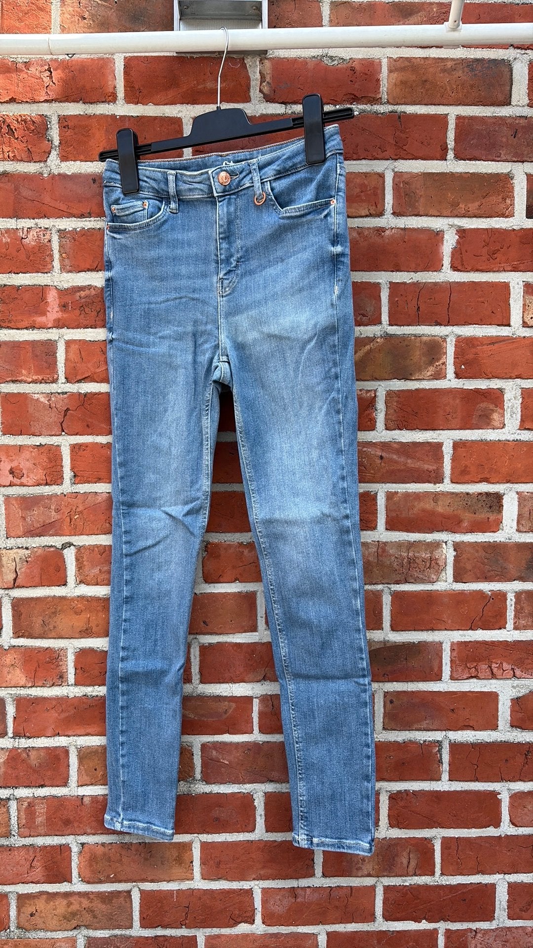 Skinny jeans, Enlèvement, Porté, Bleu, Autres tailles de jeans