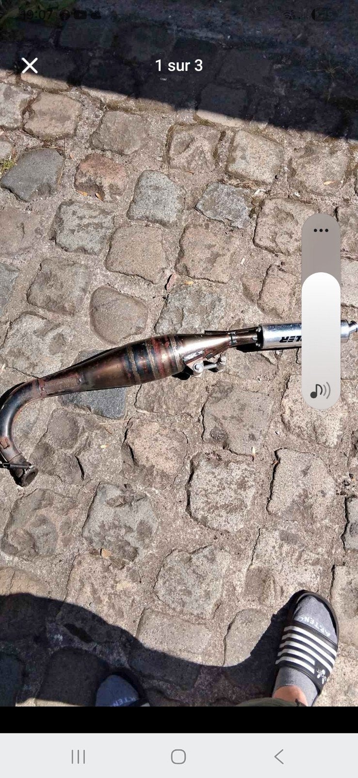 A vendre long pot doppler complet état neuf pour wallaroo, Fietsen en Brommers, Brommers | Honda