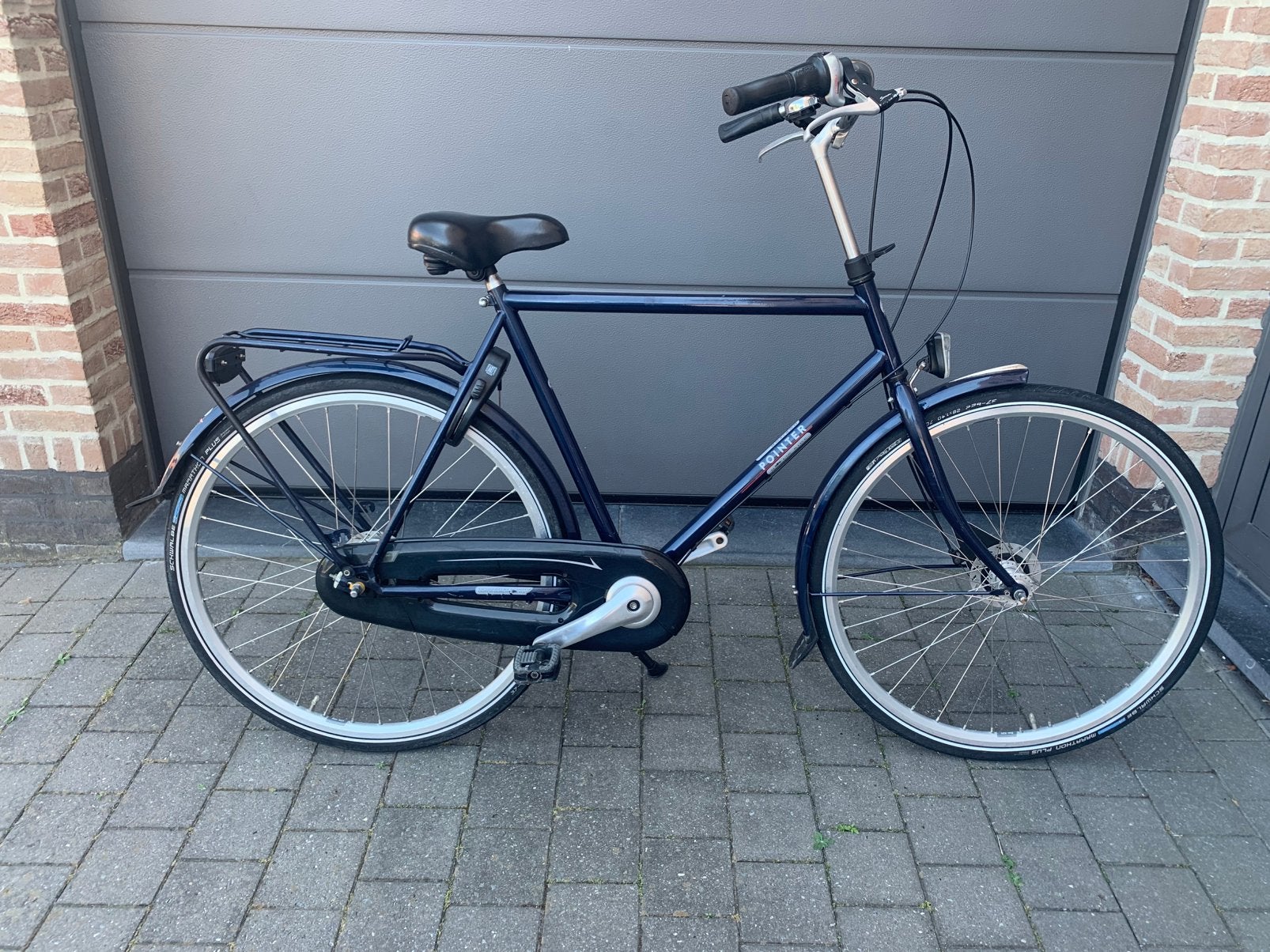Herenfiets frame 60, Fietsen en Brommers, Fietsen | Heren | Sportfietsen en Toerfietsen, Ophalen, Vering, Batavus, Zo goed als nieuw
