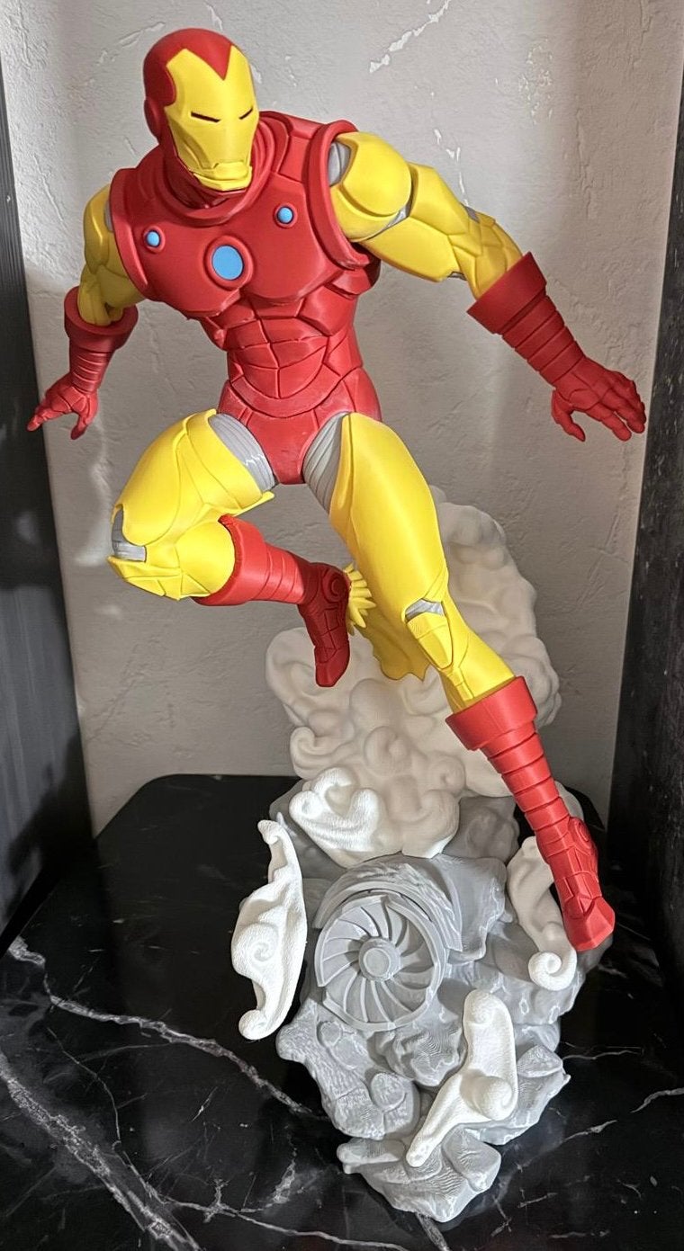 Iron man action figure, Ophalen of Verzenden, Zo goed als nieuw