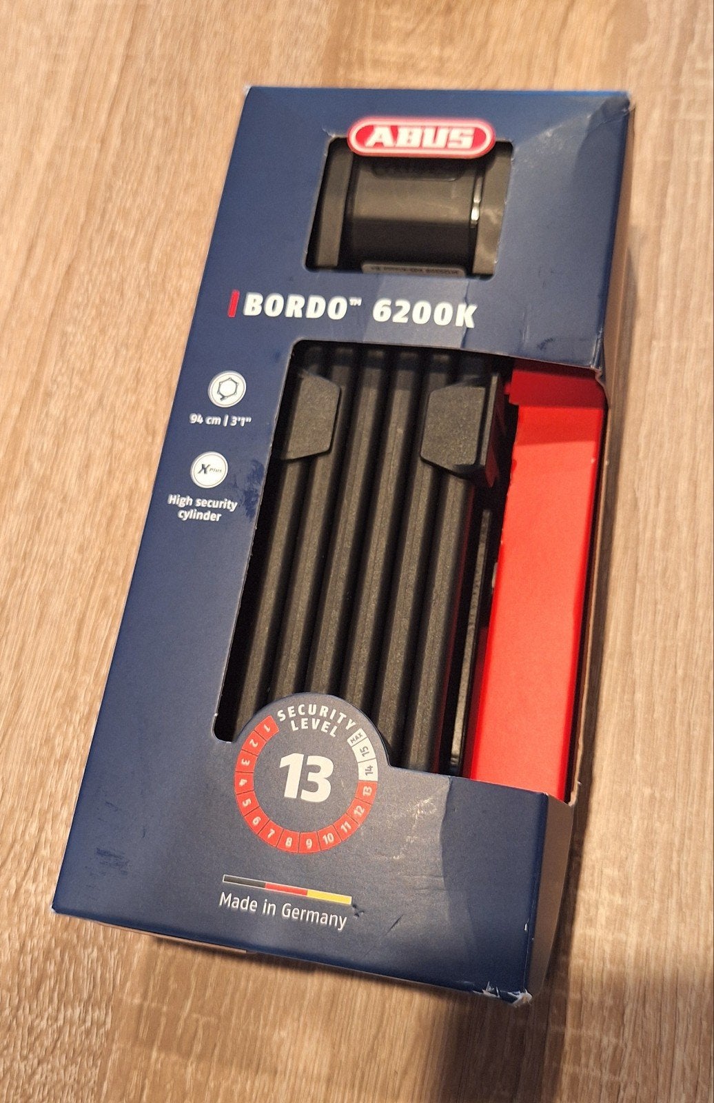 ABUS Bordo 6200K – Antivol vélo, Enlèvement