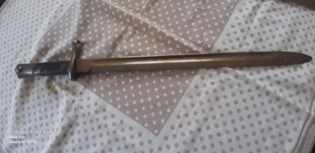 Baionnette belge  pour mauser, Verzamelen, Ophalen of Verzenden