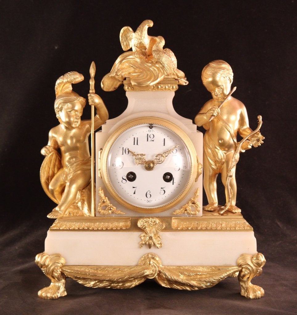 Mooie Franse Louis XVI-pendule, Antiek en Kunst, Antiek | Klokken, Ophalen of Verzenden