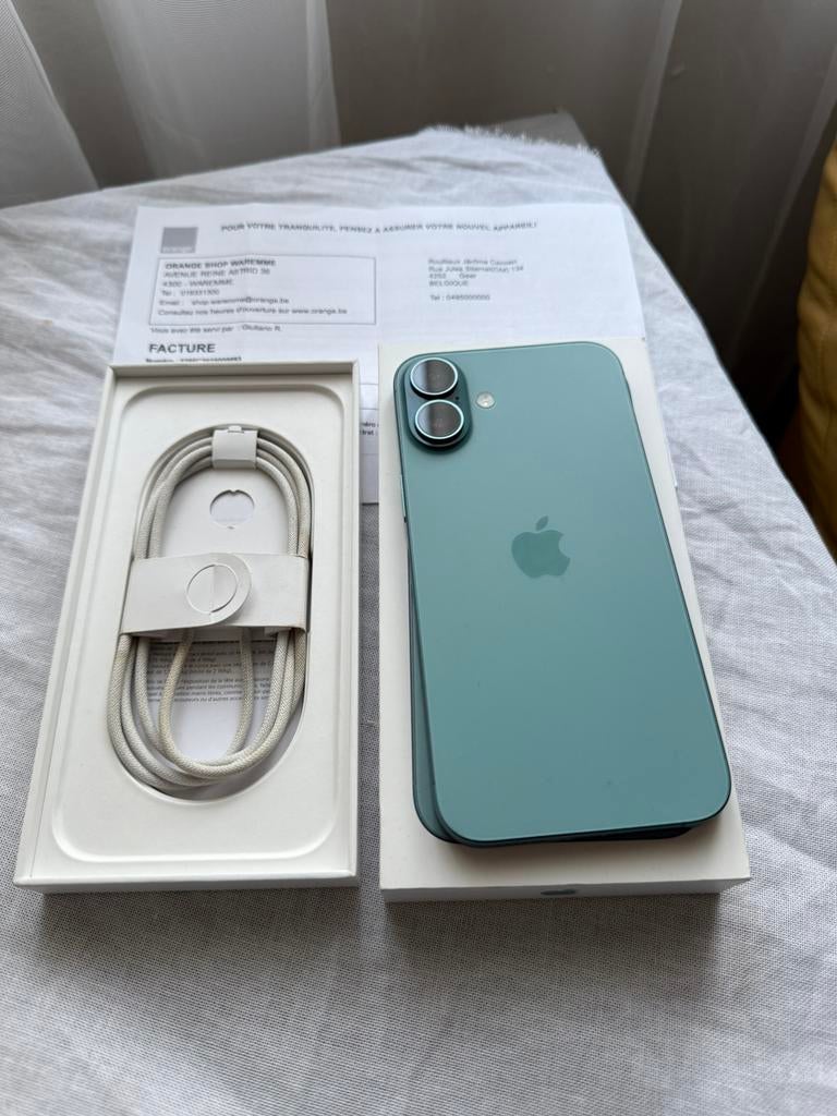 iPhone 16 Plus - Perfecte staat | Gegarandeerd tot 2027!, Ophalen, IPhone 16