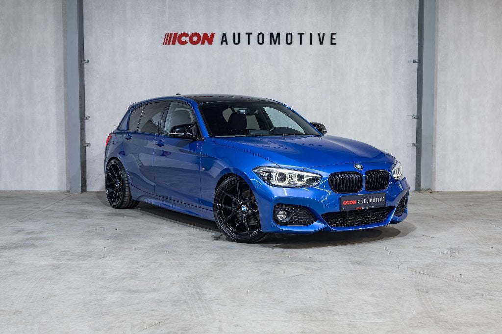 BMW F20 120i - M PACK | NAVPRO | 19" | LED | SPORTAUTOMAAT, Automaat, 1998 cc, 4 cilinders, Blauw