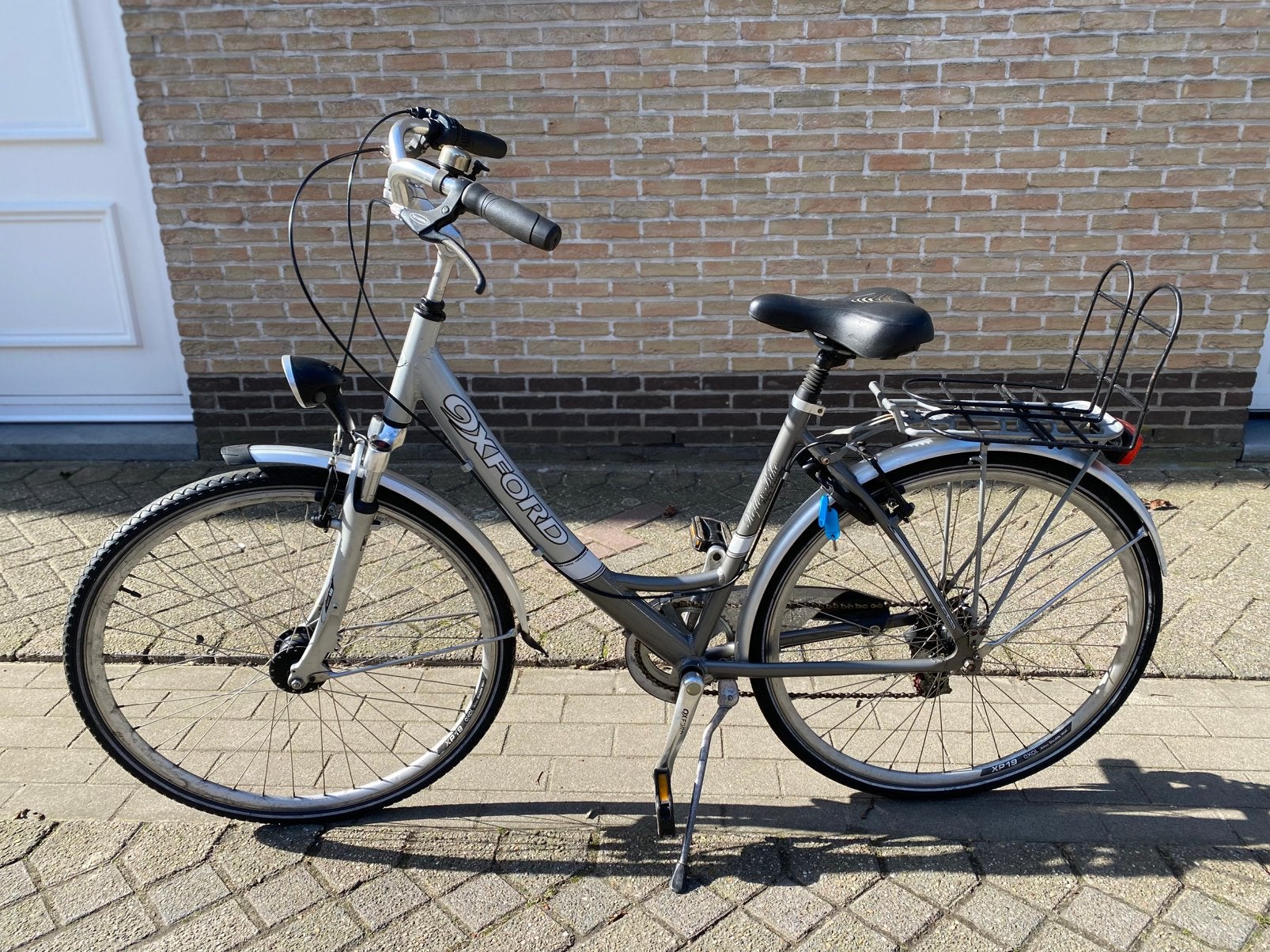 Damesfiets OXFORD met versnellingen en voorvering, Ophalen, Gebruikt, Overige merken, Versnellingen