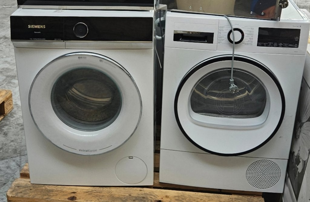 Machine à laver Siemens/Et sèche-linge Bosch serie 6, Ophalen, Zo goed als nieuw