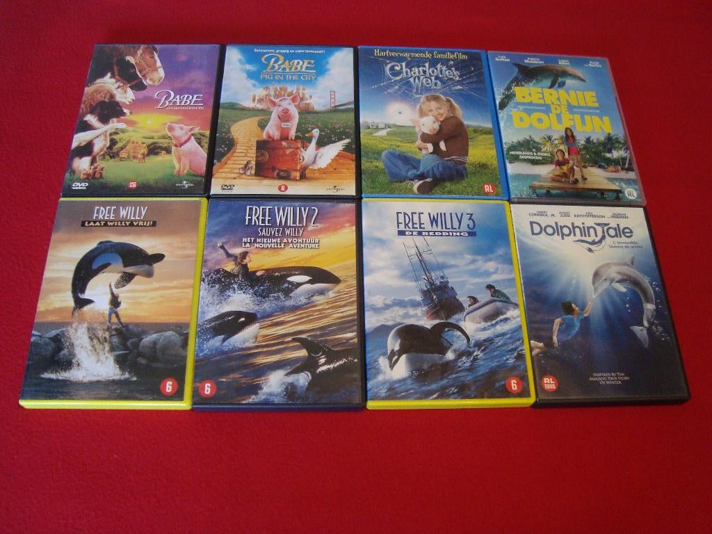 30 dierenfilms, Ophalen of Verzenden