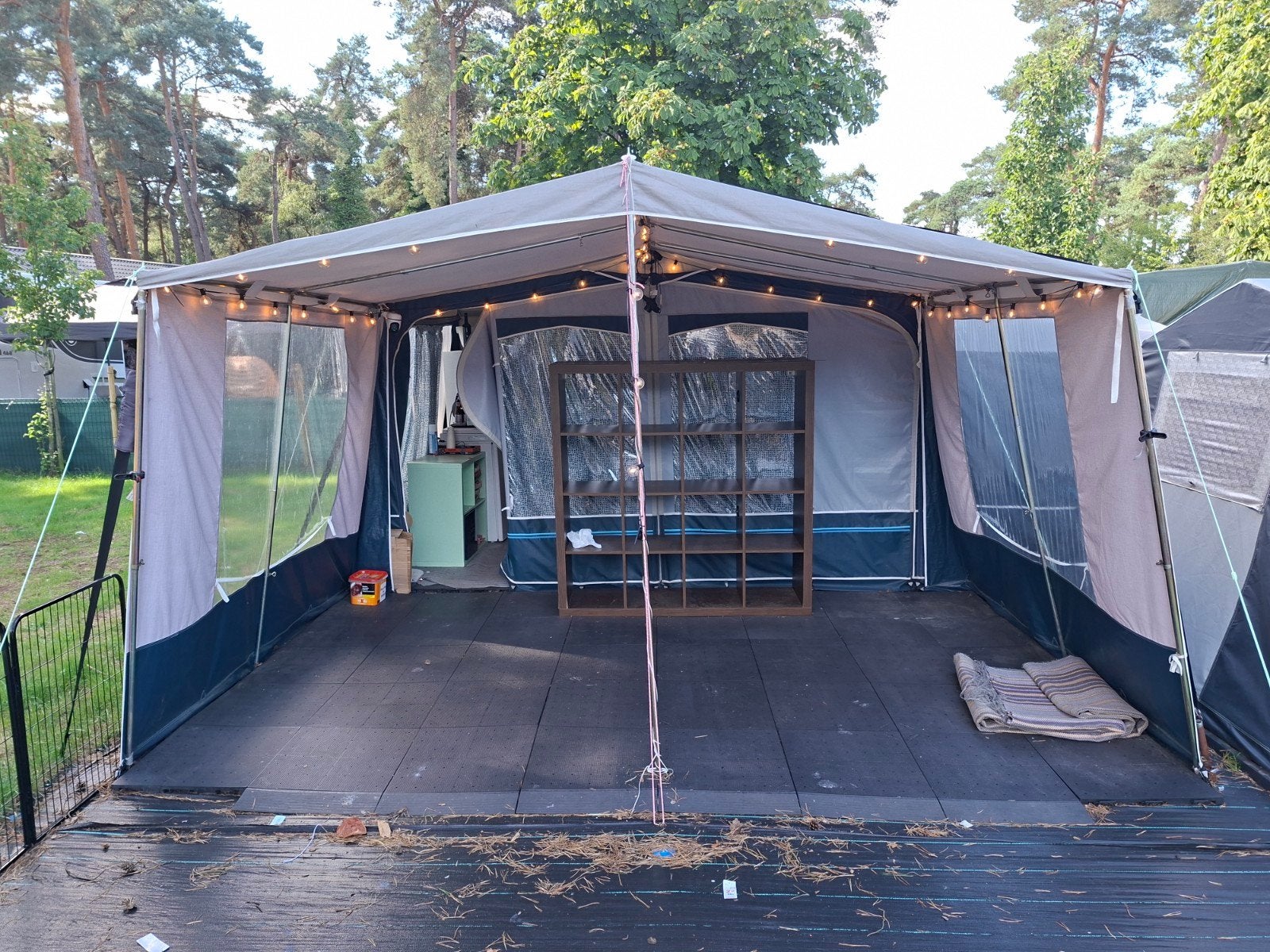 Gerjak PVC voortent (maat 8, 250 diep), luifel en erker, Ophalen, Gebruikt, PVC, Overige merken