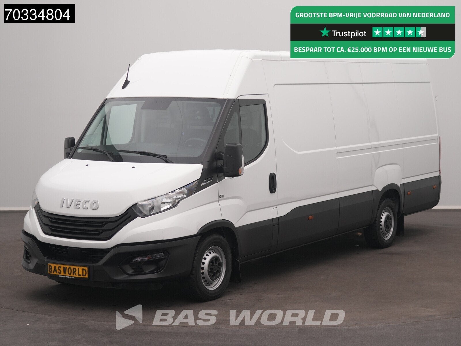 Iveco Daily 35S16 Automaat 160PK L3H2 3,5t Trekgewicht AC/Cl, Auto's, Automaat, Stof, Gebruikt, Euro 6