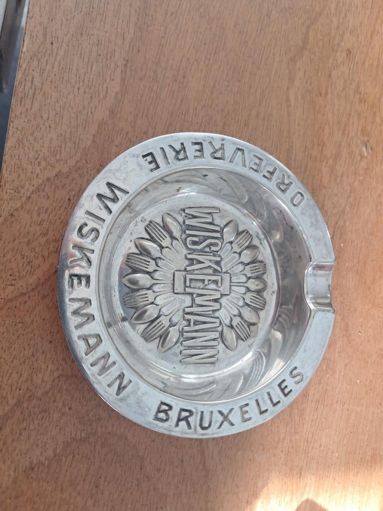 Cendrier belge wiskemann, Postzegels en Munten, Munten | België, Verzilverd