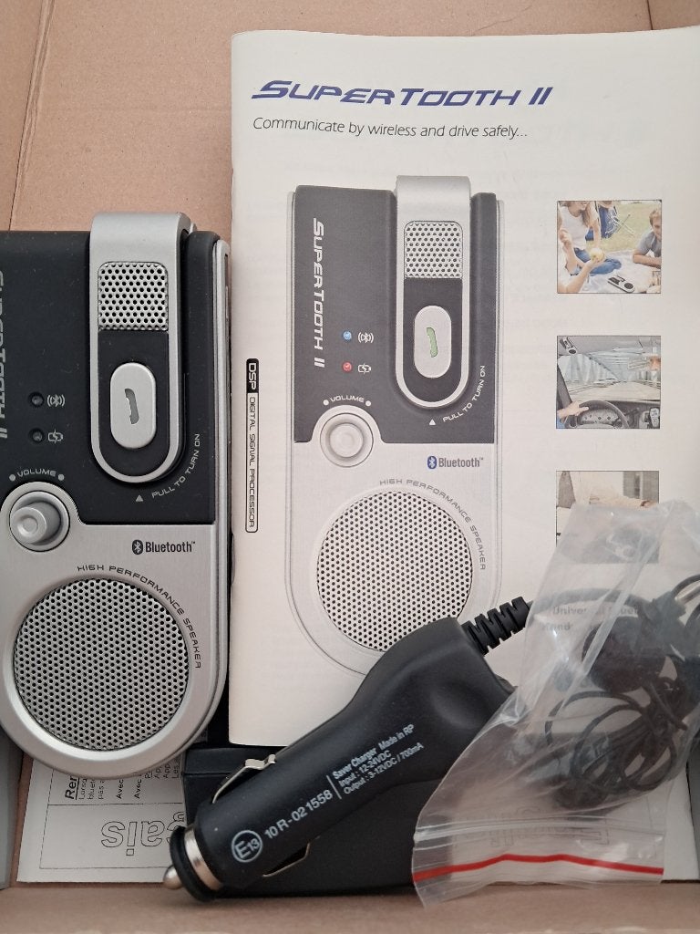 carkit type bluetooth super II, Ophalen, Zo goed als nieuw
