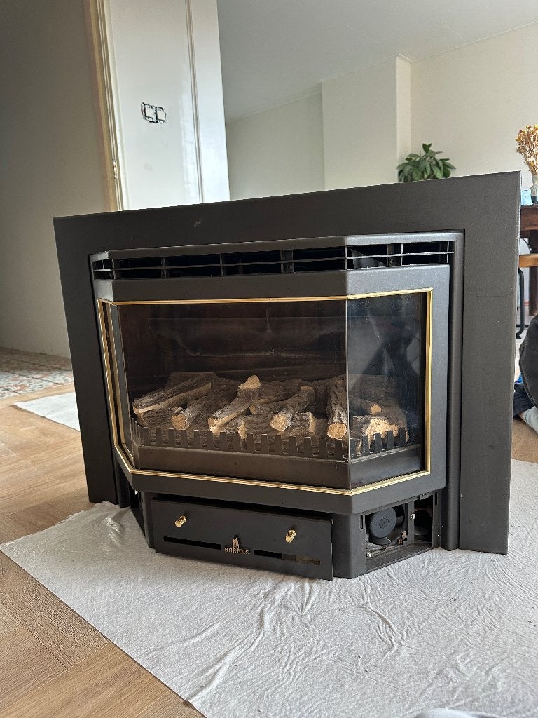 Barbas gaskachel – PANOLUX 65 NB, Maison & Meubles, Encastré, Enlèvement, Gaz, Utilisé