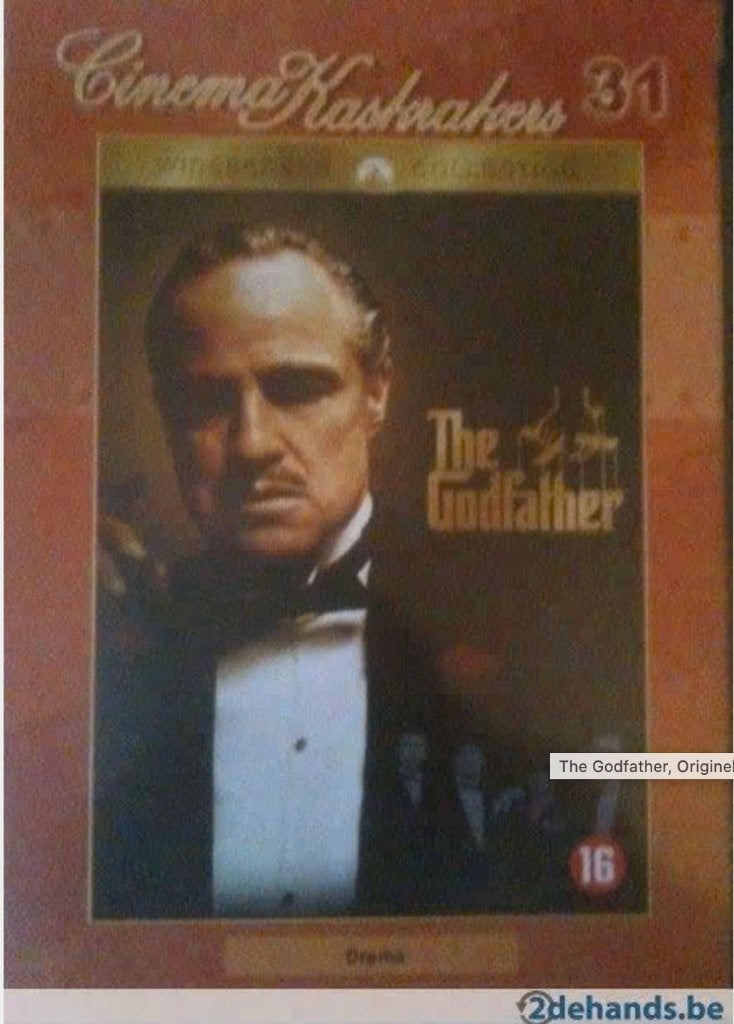 The Godfather, Originele DVD, Ophalen of Verzenden