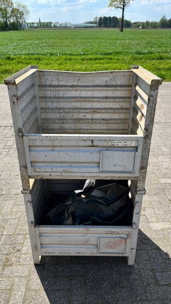 Stalen stapelbak 825 x 620 x 730 mm 800 kg, Ophalen, Gebruikt, 60 cm of meer, Bak of Kist