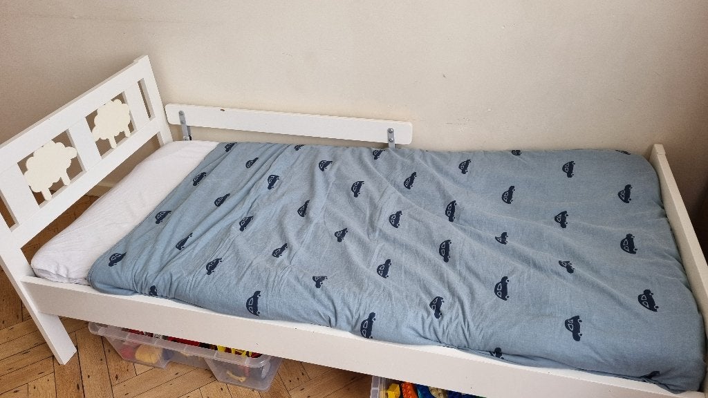 Lit enfant Ikea 60/170, Une personne, Enlèvement, Utilisé, Blanc