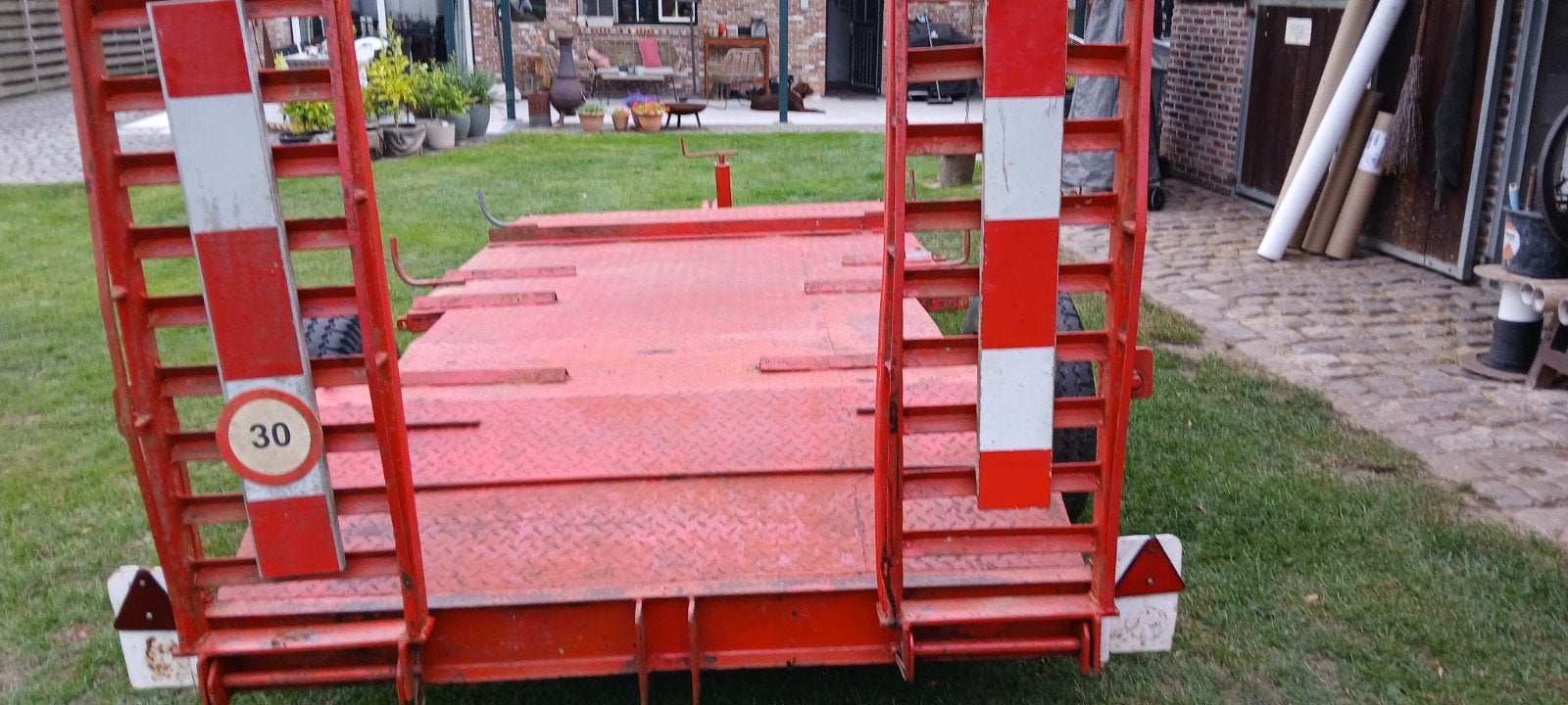 machinetransporter, Zakelijke goederen, Ophalen